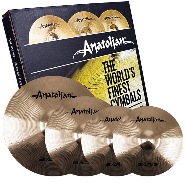 Anatolian - BARIS Cymbal SET/ 아나톨리안 바리스 심벌세트 (기본세트/ 18크래쉬 추가세트 옵션)