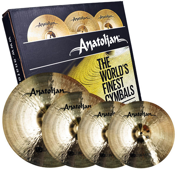 Anatolian - ULTIMATE Cymbal set/ 아나톨리안 울티메이트 심벌세트 (기본세트/ 18C 추가세트 옵션)