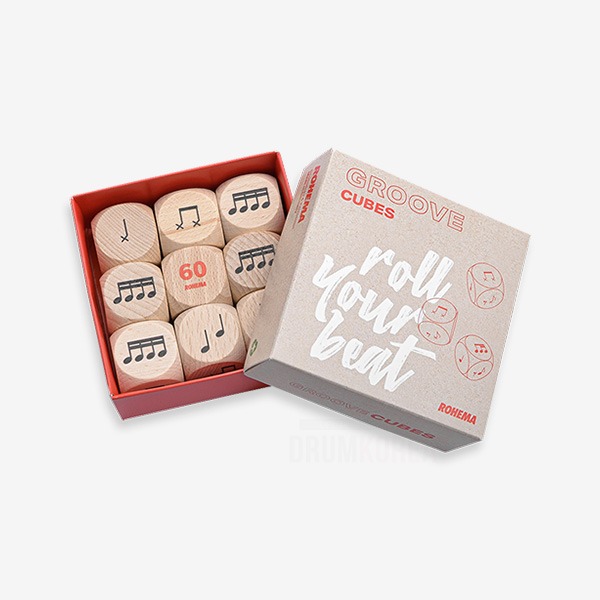 ROHEMA - Groove Cubes 독일 로헤마 그루브 큐브 주사위 놀이로 랜덤 리듬을 만들자 618111
